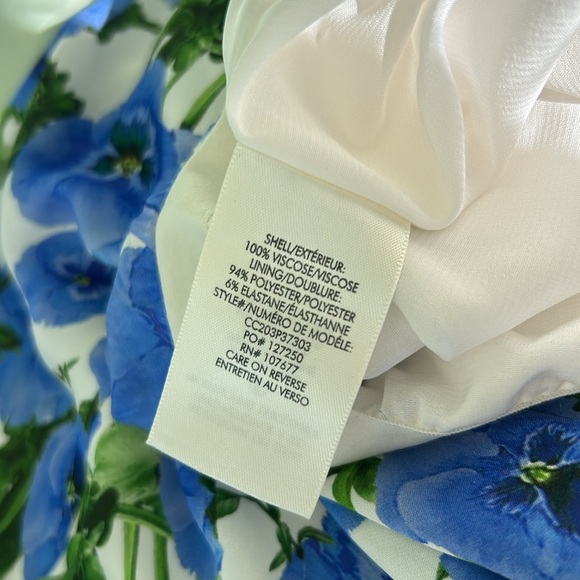 Alice + Olivia Violets Print Skirt - Picture 8 of 9